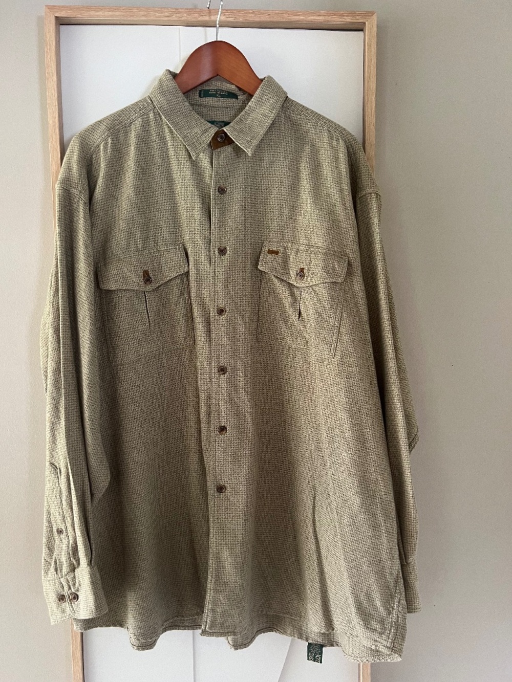 Orvis Long Sleeve Button Down Shirt Men’s XL